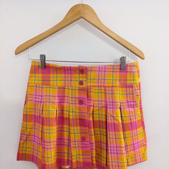 PLAID MINI SKIRT - SIZE MEDIUM - DELIA*S BY DOLLS KILL - Picture 12 of 13